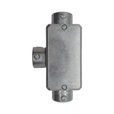 Imagem de Condulete alumínio 3/4 Tramontina tampa cega, Tipo T