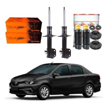 Imagem de Kit Amortecedor Dianteiro Etios Sedan 1.5 2017 A 2021 - Cofap