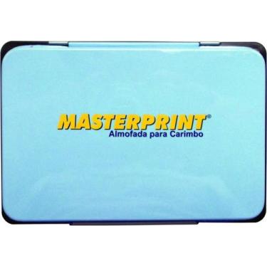 Imagem de Almofada p/ carimbo masterprint tampa metal n.3 preta
