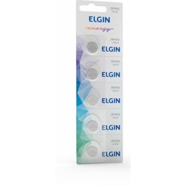 Imagem de Pilha Bateria Botão CR1632 3V Lithium - Blister com 5 Unidades - ELGIN