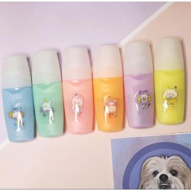 Imagem de Kit Mini Marca Texto Cheirinho de Fruta - Kaz