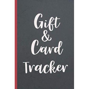Imagem de Gift & Card Tracker: A Notebook, compact size for to Record Sending and Receiving Gift List Ideas & Card Address (for Christmas, New Year, Birthday) : gift box cover