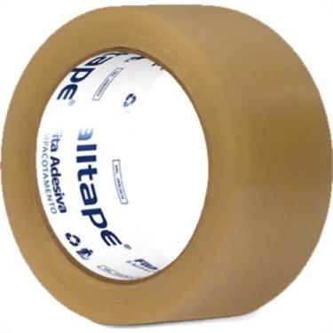 Imagem de Fita Embal Alltape 48X45 Marrom - Kit C/4 Unidades