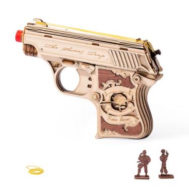Imagem de Quebra-Cabeça 3D de Madeira Wowood - Kit Mini Modelo para Adultos e Ad
