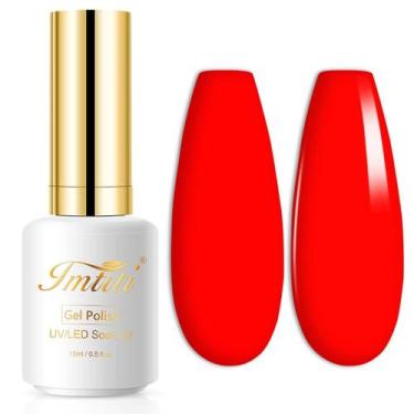 Imagem de Verniz em Gel Imtiti Neon Vermelho - 15ml - Soak Off