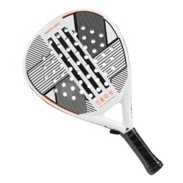 Imagem de Raquete de Padel Adidas Match Light 3.3 Branca e Preta