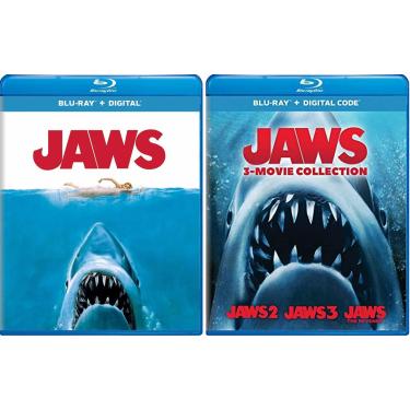 Imagem de DKLECHUI Coleção Completa De 4 Filmes Em Blu-Ray Tubarão (Tubarão 1/2/3/4 A Vingança Bd)