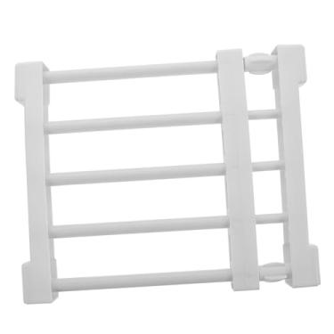 Imagem de UKCOCO 1Peça Prateleira de Armazenamento Divisor de Organizador de Closet com Superfície Antiderrapante e Almofadas Estabilidade