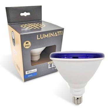 Imagem de Lâmpada Azul Par38 Led 15w Decoração Piscina Prova D`água