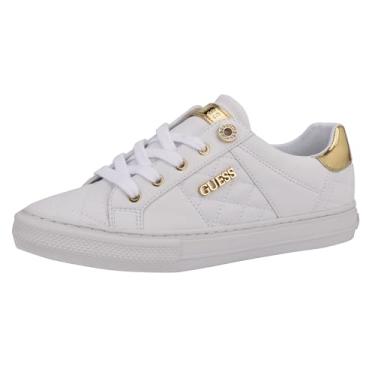 Imagem de GUESS Tênis feminino Loven, Branco, 8
