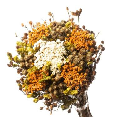 Imagem de Buquê Preservado Rústico Colorido I Flores Desidratadas - Pense Flores