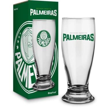 Imagem de Copo Cerveja Palmeiras Tulipa Taça Torcedor Oficial - Brasfoot