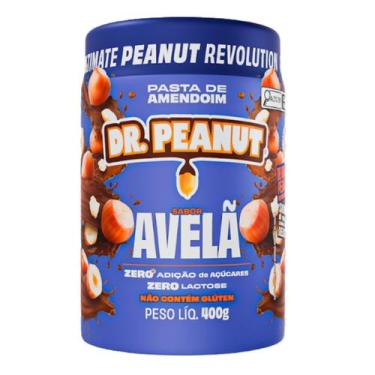 Imagem de Pasta De Amendoim Pote 400g Sabor Avelã Dr Peanut