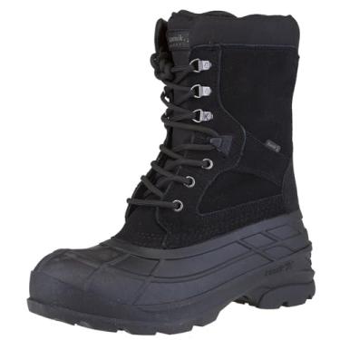 Imagem de Kamik Botas de inverno masculinas Nation Plus, Preto, 39