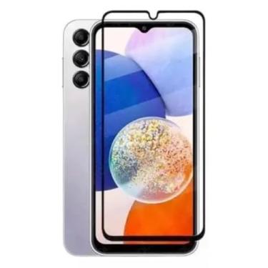 Imagem de [GL CASES] Película Samsung Galaxy M14 Vidro Temperado Anti Risco 3D 9H Proteção Pelicula Samsung Galaxy M14 Com Cobertura Total Da Tela + Kit Limpeza Para Aplicação Livre De Bolhas