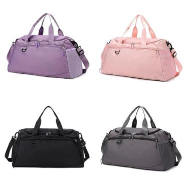 Imagem de Mala De Esportiva Academia À Prova D'água Multiuso E Grande Capacidade Bolsa Para Viagem(Cor Aleatorio)
