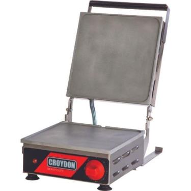 Imagem de Sanduicheira Elétrica Mirim Lisa SPSL Croydon 110V, 110V, Inox
