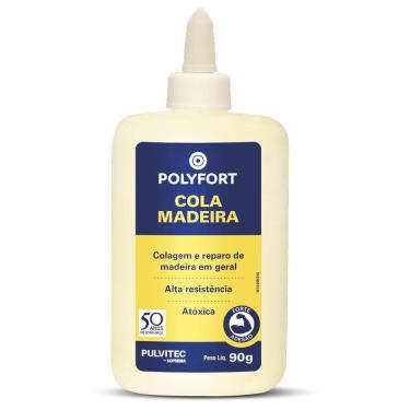 Imagem de Cola Extraforte Para Madeira Polyfort 90G  Ia022  - Pulvitec