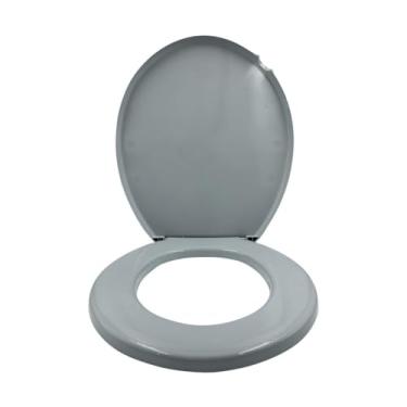 Imagem de Assento Sanitário Tampa Vaso Basico Oval (CINZA CLARO (INJETADO))