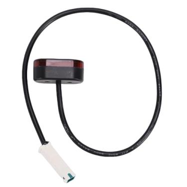 Imagem de RiToEasysports Luz Traseira, Abs Pvc Aviso de Segurança Scooter Elétrico Luz Traseira Peça de Substituição Acessório Apto para M365