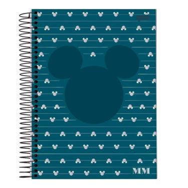 Imagem de Caderno Espiral Universitário Capa Dura 1 Matéria 80f Mickey Arts Office Jandaia Estampa 5