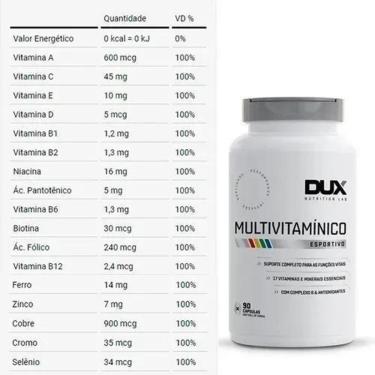 Imagem de Multivitamínico Esportivo (90 Caps) Dux Nutrition Sabor:Sem-Unissex