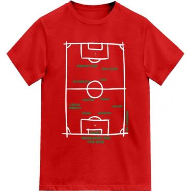 Imagem de Camiseta Lusa Brasileirão 1996 - Novomanto, Vermelho, GG