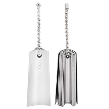 Imagem de Generic Ferramenta de Corte Em Forma de C Profundo para Manicure Francesa para Unhas, Aparador de Borda Durável para Salão Profissional, Cortador de Pontas de 18 Unidades de 9 Tamanhos para Criar Lindas Linhas de Sorriso, Cor de Aço, 2,3 Onças, Sem Necessidade de Formulários de Papel, Uso Doméstico