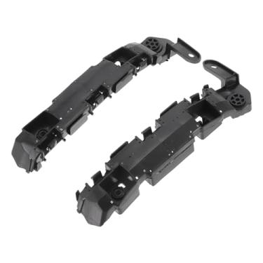 Imagem de TUCKBOLD Suporte de para-choque para Honda HR-V durável No.71198T7A000/71193T7A000 | Suporte de retenção de para-choque dianteiro esquerdo e direito preto, 1 par