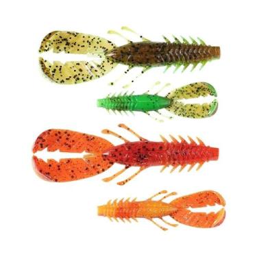 Imagem de Iscas Artificiais SUNMILE Craw Baits De 75mm (2.95 Polegadas) - Kit Co