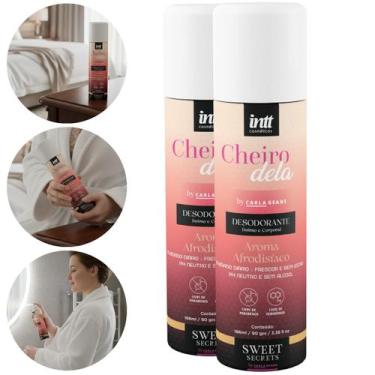 Imagem de Kit 2und Perfume Corporal Cheiro Dela Intt By Carla Geane 166ml Sensaç