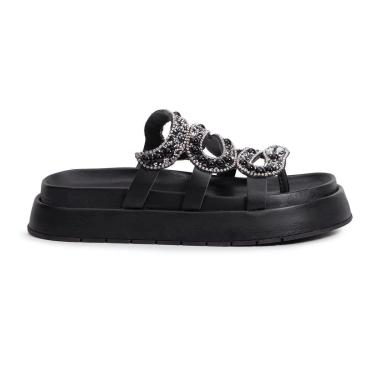 Imagem de Chinelo Yesme Snake com Zircônia Sintética  Conforto e Estabilidade-Feminino