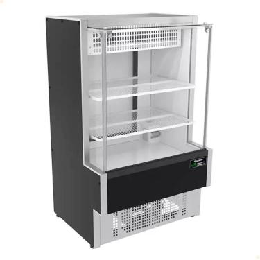 Imagem de Balcão Refrigerado Expositor Eco-Lite Standard Venâncio Frio Estático 242L Preto a Gás 220V