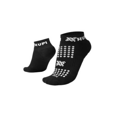 Imagem de Meia Curta para Corrida Hupi - Running Pro Run Preto 1 Par Unissex