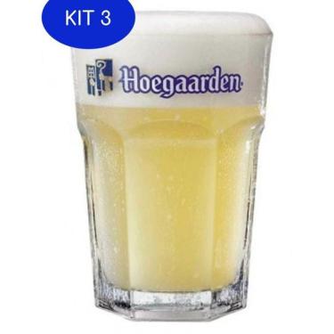 Imagem de Kit 3 Copo Oficial Hoegaarden 400Ml