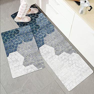 Imagem de SHENGANG Tapete de cozinha antiderrapante para piso de banho Tapete de entrada Tapete de área absorvente Tapetes de estar quarto almofada de oração, 7,50x160cm