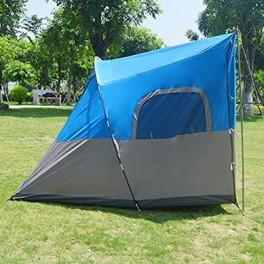 Imagem de Barraca de acampamento, barraca de acampamento ao ar livre para 8 a 10 pessoas, leve, família, yurt, tendas, à prova d'água, resistente a UV, barraca dobrável ao ar livre, fácil de instalar