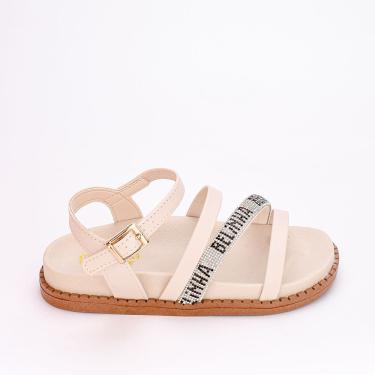 Imagem de Sandália Infantil Fashion Birken Belinha Marfim