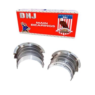 Imagem de DNJ Conjunto de rolamentos principais MB3114 padrão para Buick, Cadillac, Chevrolet, GMC, Isuzu, Oldsmobile, Pontiac, Saturn 6000, Achieva, Alero 2.8L-3.9L V6 12V OHV 3490cc