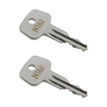 Imagem de N162 Chave de substituição para rack de teto Thule para suportes de teto, barras transversais, transportadoras, chaves de substituição de rack Thule - códigos N162 [2 peças]