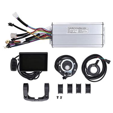 Imagem de Kit de controlador de bicicleta elétrica premium 30a controlador de motor senoidal e painel LCD8S Conjunto para 48V1000W 1500W Motor Diy Bicices Electric Scooters Electric Scooters