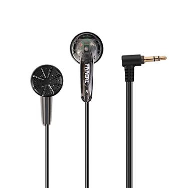 Imagem de FAAEAL Iris Ancestor in-Ear Earphones, Super Bass 3.5mm Wired Headphones, Earbuds Without/with HD Microphone, Balanced Sound 32ohm Flat Head Earbuds for Smartphones (Without Mic, Gray)