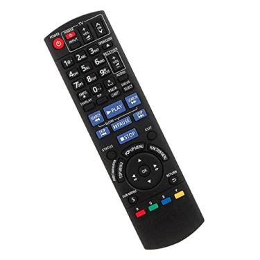 Imagem de ALLIMITY Controle remoto substituído N2QAKB000076 para controle remoto Panasonic Blu-Ray Player DMP-BDT100 DMP-BD65 DMP-BD85 DMP-BD65K DMP-BD45 DMPBDT105 DMP-BD655 DMP-BD85K DMPBD85K DMP-BDMP-BD85K