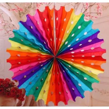Imagem de Tradição que Encanta – Balão de Papel Colorido para Decoração de Festa Junina (BOLA 25CM)