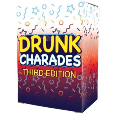Imagem de Card Plug Drunk Charades 3 - Hilarious Adult Party Game with a Twist - Guess Words Without Saying Them, or Take a Drink! Great for Game Nights and College Gatherings