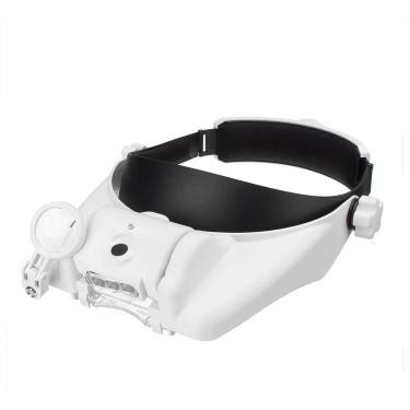 Imagem de Lupa Profissional 3 Leds Usb Recarregável 3 Lentes 1.5x2x8x