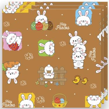 Imagem de Embalagem Para Ovo De Páscoa Turminha Feliz 69cm X 89cm - 3 Un