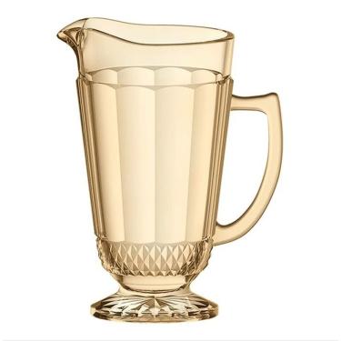 Imagem de Jarra âmbar Splendor Vidro Com Pé 1,2l 26570 - L\'hermitage