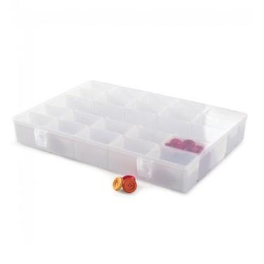 Imagem de Caixa organizadora de objetos com 21 divisórias 8670 Plasútil - Plasut