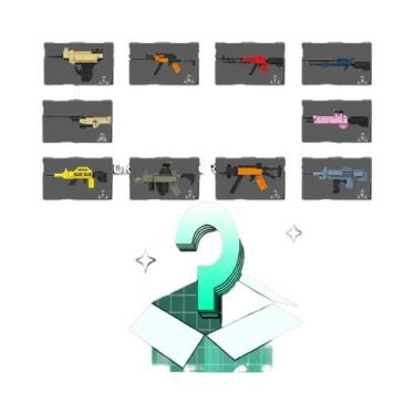 Imagem de Brinquedos De Blocos De Construção De Figuras De Jogo Educativo De Faz